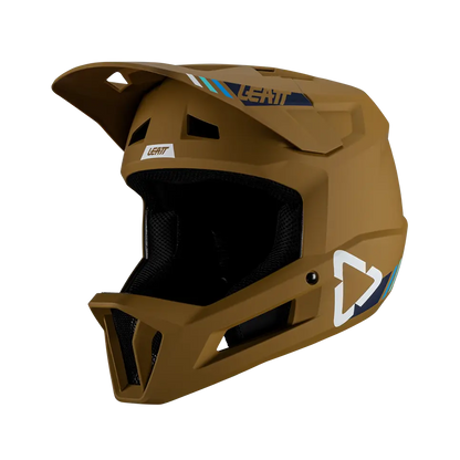 Leatt MTB Gravity 1.0 Full Face Helmet - Peanut - 2024