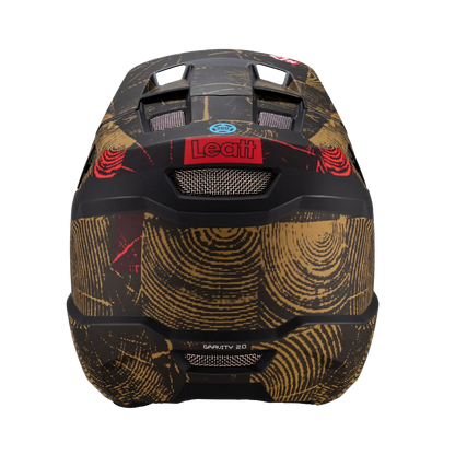 Leatt MTB Gravity 2.0 Full Face Helmet - Timber - 2024