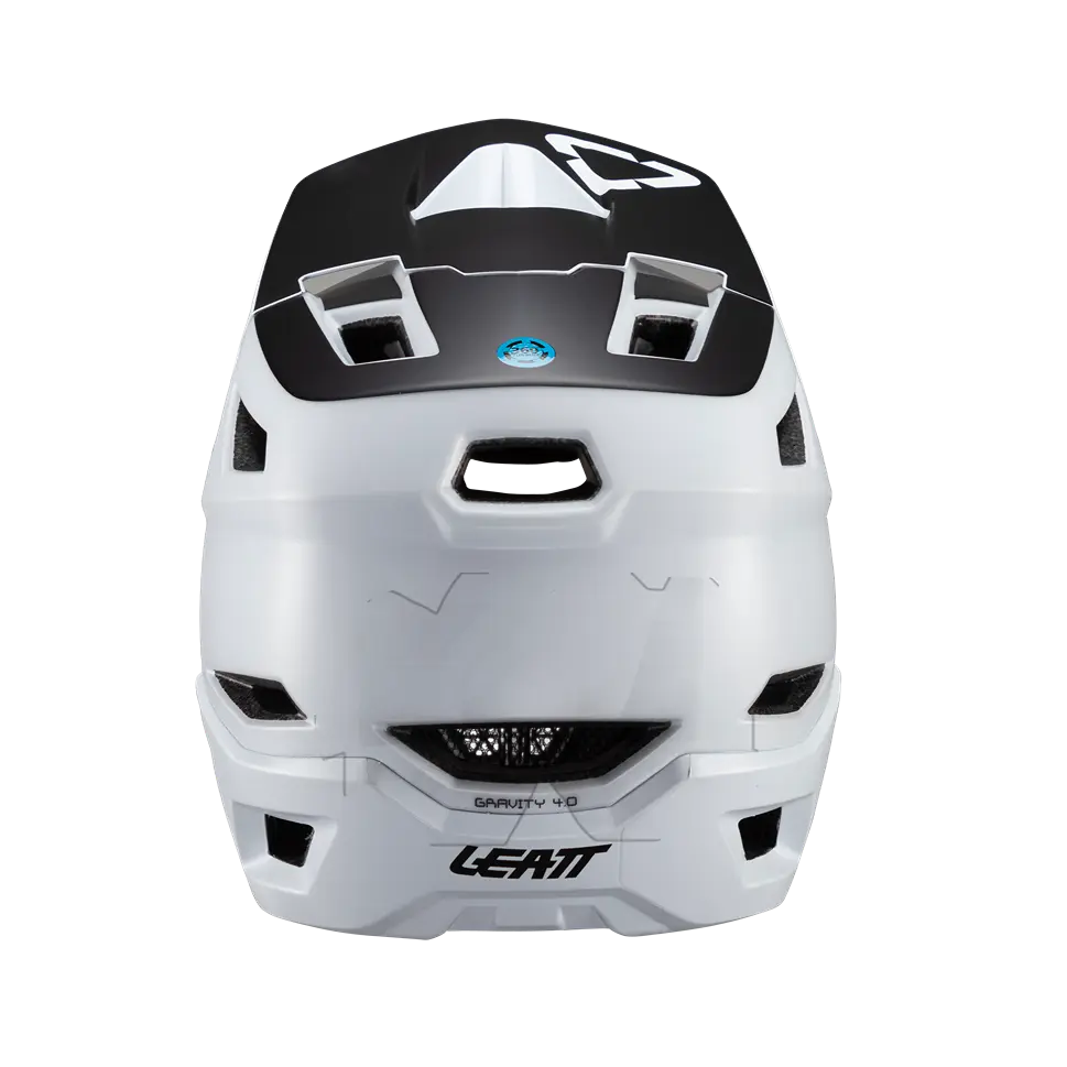 Leatt MTB Gravity 4.0 Full Face Helmet - White - 2024