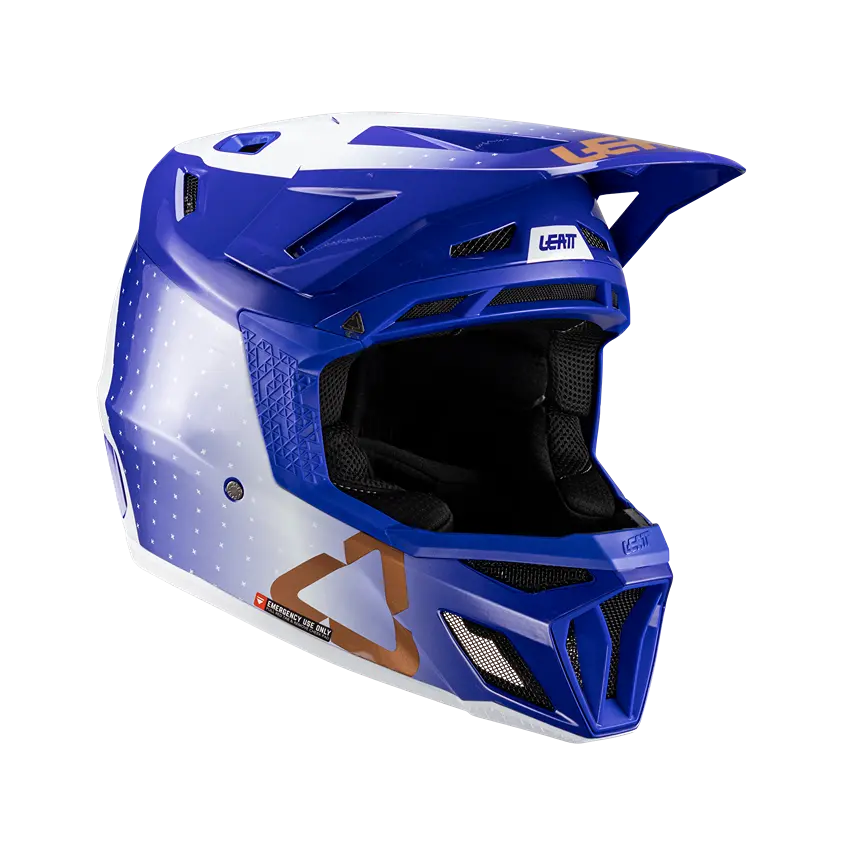 Leatt MTB Gravity 8.0 Full Face Helmet - UltraBlue - 2024