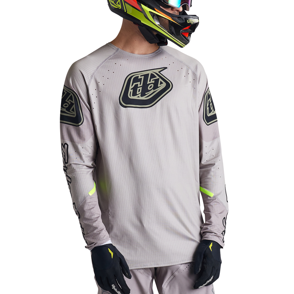 Troy Lee Designs Sprint Ultra Long Sleeve MTB Jersey - Sequence - Quarry