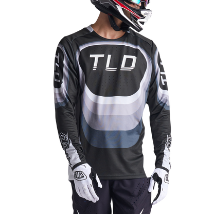 Troy Lee Designs Sprint Long Sleeve MTB Jersey - Reverb - Black