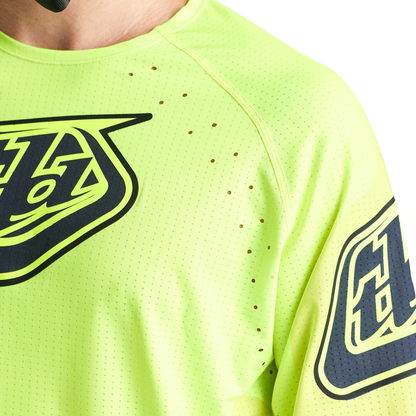 Troy Lee Designs Sprint Ultra Long Sleeve MTB Jersey - Sequence - Flo Yellow