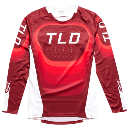 Troy Lee Designs Sprint Long Sleeve MTB Jersey - Reverb - Race Red