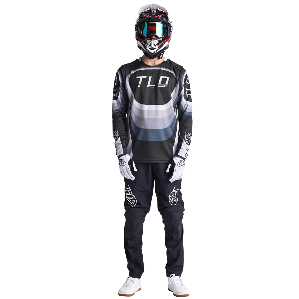 Troy Lee Designs Sprint Long Sleeve MTB Jersey - Reverb - Black