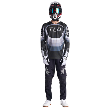 Troy Lee Designs Sprint Long Sleeve MTB Jersey - Reverb - Black