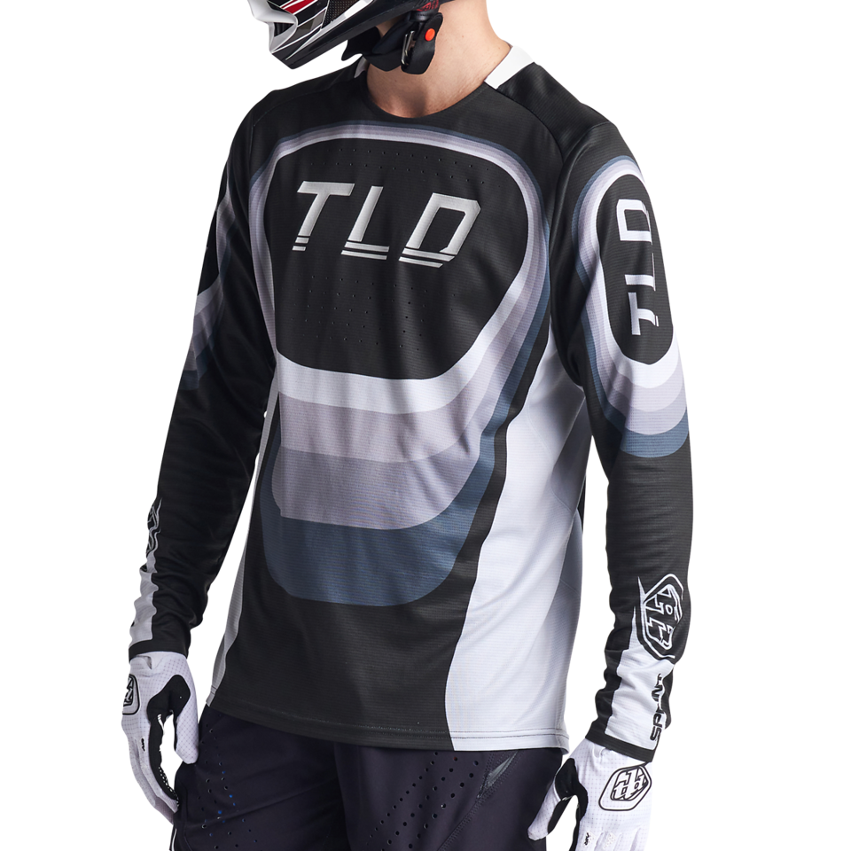 Troy Lee Designs Sprint Long Sleeve MTB Jersey - Reverb - Black