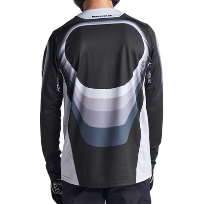 Troy Lee Designs Sprint Long Sleeve MTB Jersey - Reverb - Black