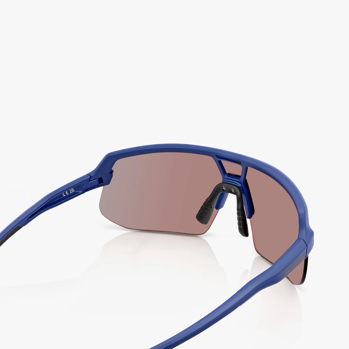 Shimano Twinspark 2 Sunglasses - Smoky Navy - Ridescape High Contrast Lens