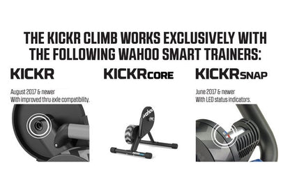 Wahoo KICKR Climb Indoor Grade Simulator