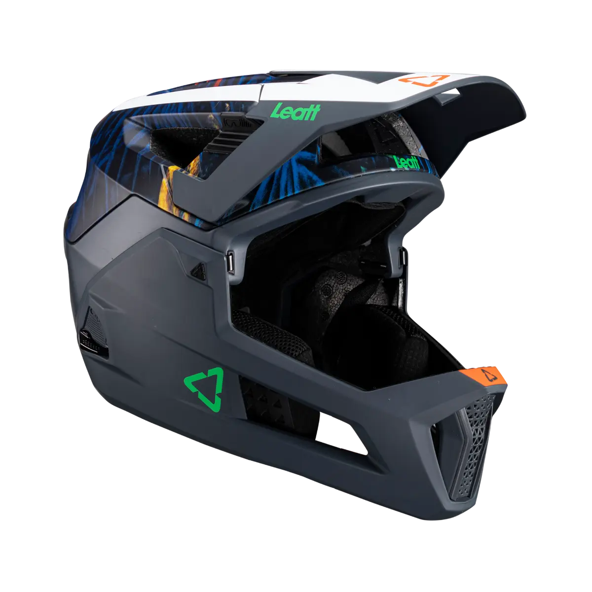 Leatt MTB Enduro 4.0 Full Face Helmet - Jungle - 2024
