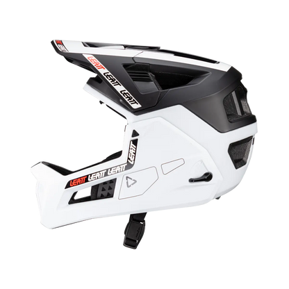 Leatt MTB Enduro 4.0 Full Face Helmet - White - 2024