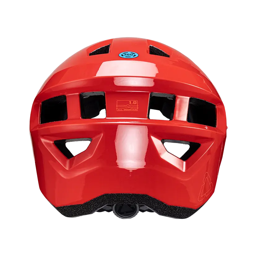 Leatt AllMtn 1.0 MTB Helmet - Junior - Red - 2024