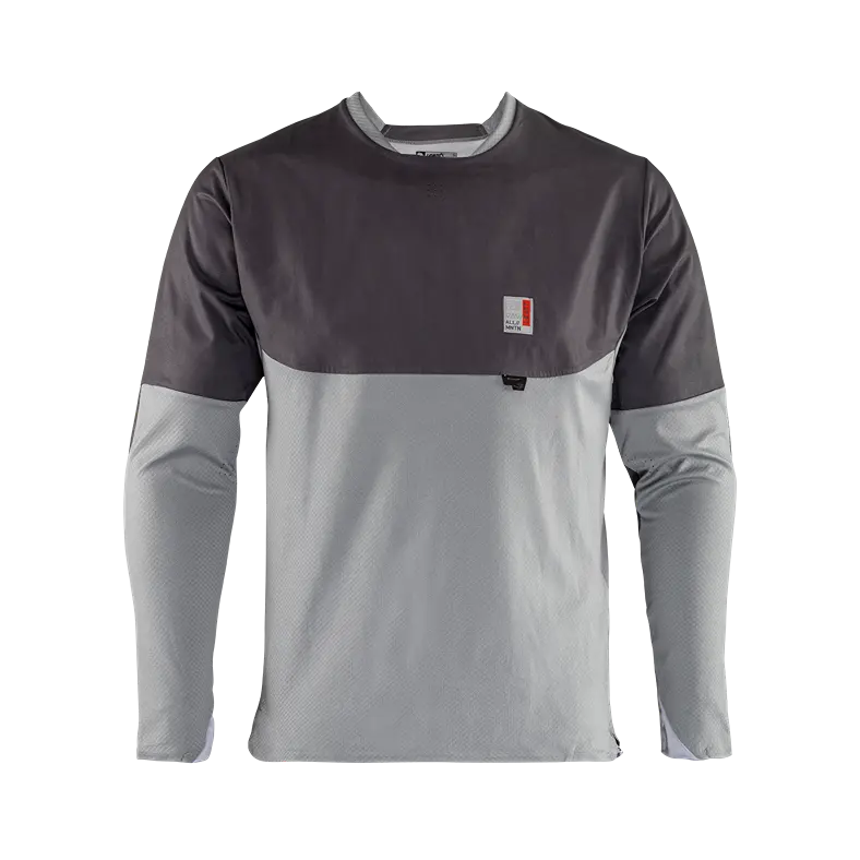 Leatt AllMtn 4.0 Long Sleeve MTB Jersey - Granite - 2024