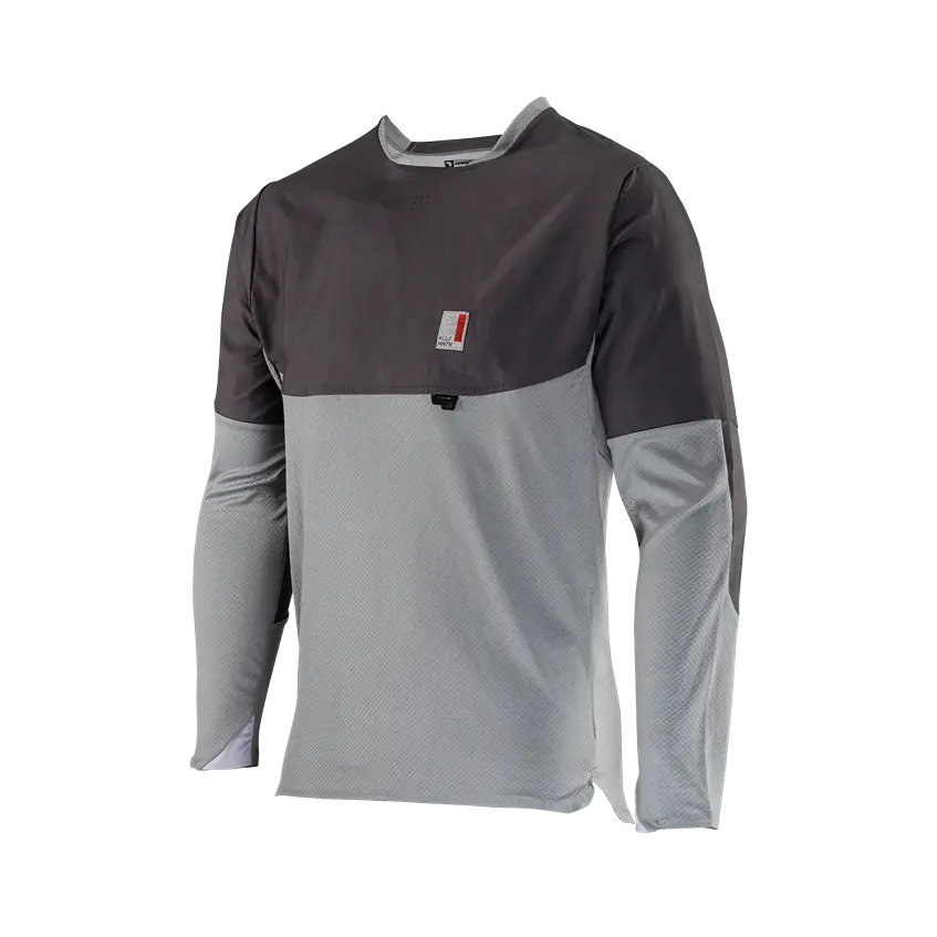 Leatt AllMtn 4.0 Long Sleeve MTB Jersey - Granite - 2024