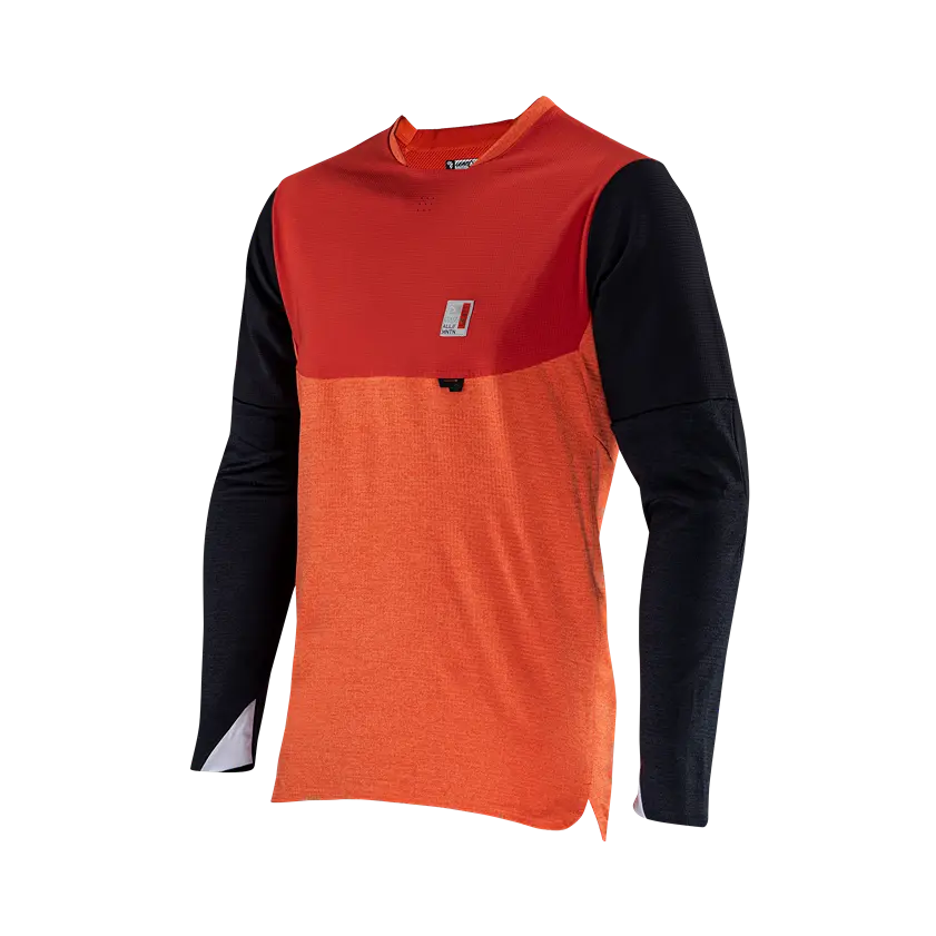 Leatt AllMtn 5.0 Long Sleeve MTB Jersey - Glow - 2024