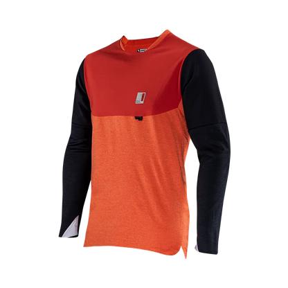 Leatt AllMtn 5.0 Long Sleeve MTB Jersey - Glow - 2024