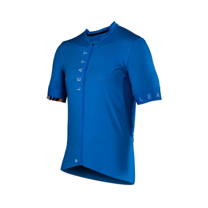 Leatt Endurance 5.0 Short Sleeve MTB Jersey - Blue - 2024