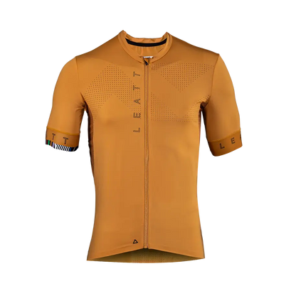 Leatt Endurance 5.0 Short Sleeve MTB Jersey - Rust - 2024