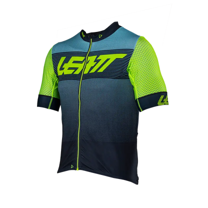 Leatt Endurance 6.0 Short Sleeve MTB Jersey - Aqua - 2024
