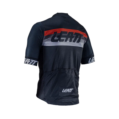 Leatt Endurance 6.0 Short Sleeve MTB Jersey - Black - 2024