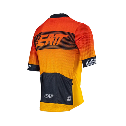 Leatt Endurance 6.0 Short Sleeve MTB Jersey - Red - 2024