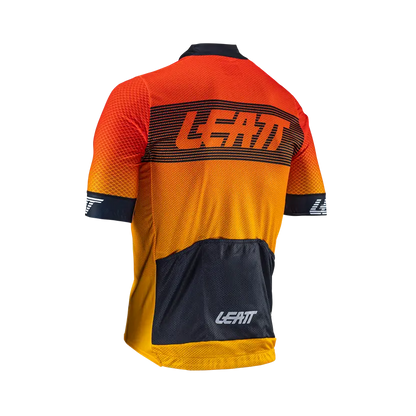 Leatt Endurance 6.0 Short Sleeve MTB Jersey - Red - 2024