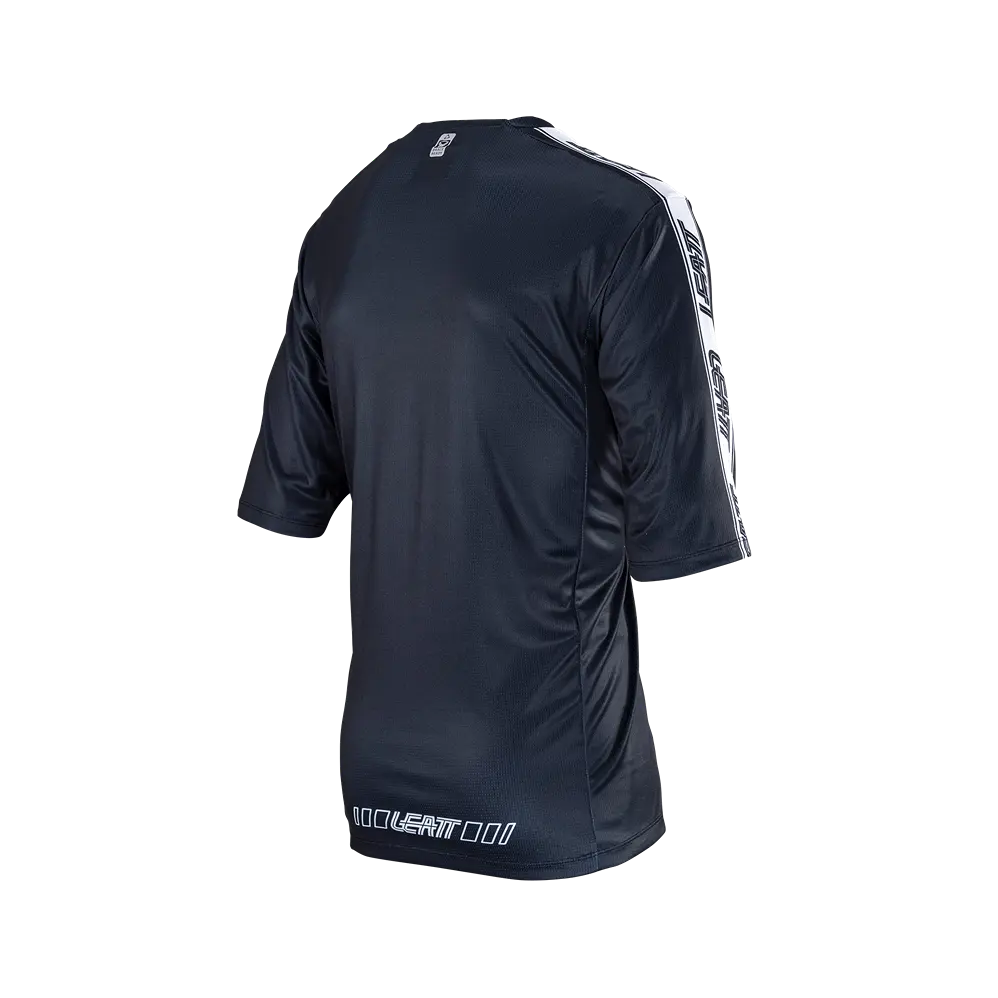 Leatt Enduro 3.0 Short Sleeve MTB Jersey - Black - 2024