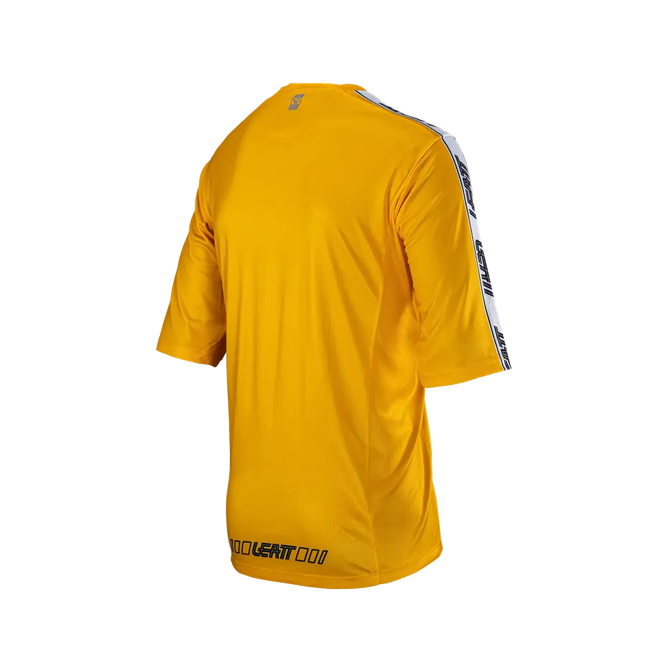 Leatt Enduro 3.0 Short Sleeve MTB Jersey - Gold - 2024