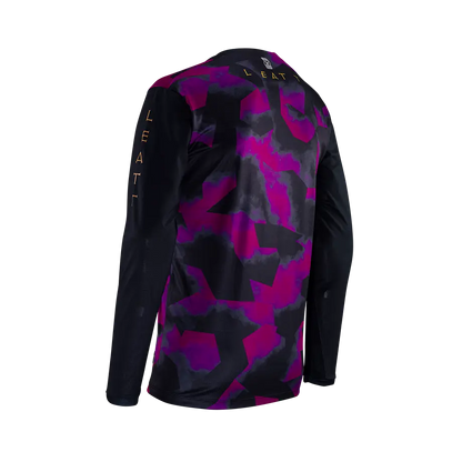 Leatt Gravity 3.0 Long Sleeve MTB Jersey - Purple - 2024