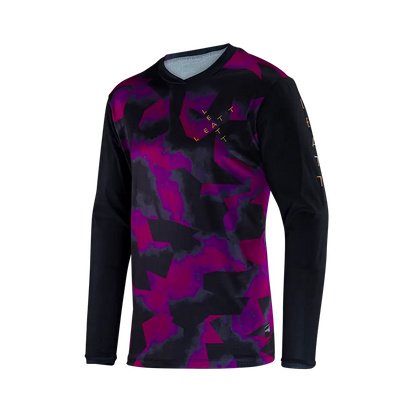 Leatt Gravity 3.0 Long Sleeve MTB Jersey - Purple - 2024