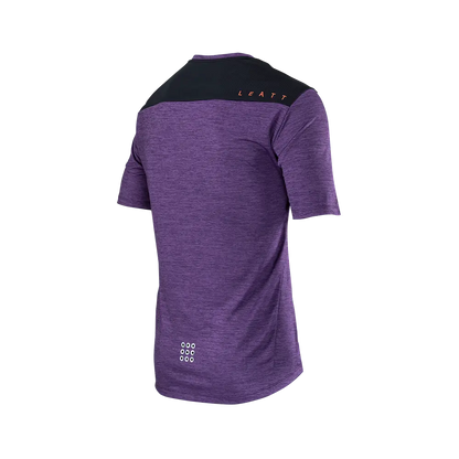 Leatt Trail 1.0 Short Sleeve MTB Jersey - Velvet - 2024