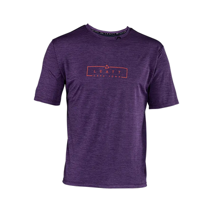 Leatt Trail 1.0 Short Sleeve MTB Jersey - Velvet - 2024