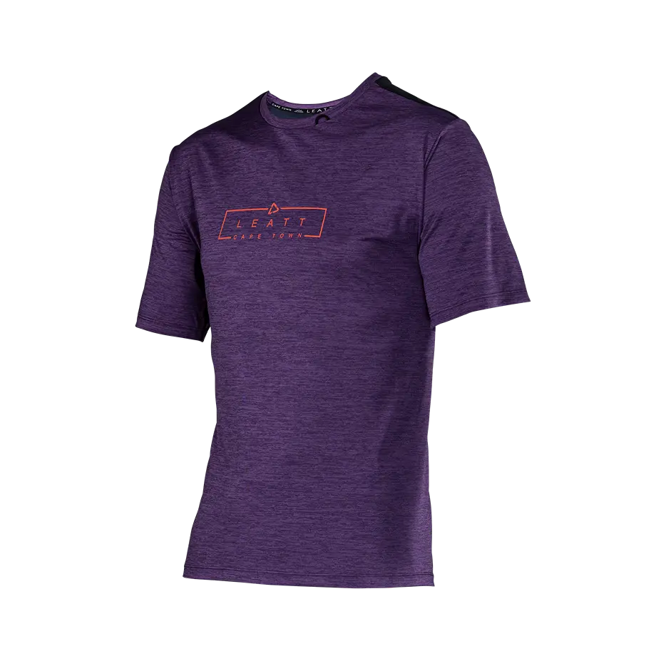 Leatt Trail 1.0 Short Sleeve MTB Jersey - Velvet - 2024