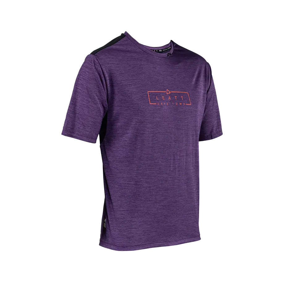 Leatt Trail 1.0 Short Sleeve MTB Jersey - Velvet - 2024