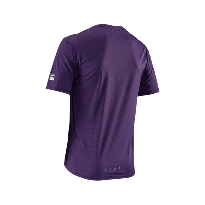 Leatt Trail 1.0 X-Flow Short Sleeve MTB Jersey - Velvet - 2024