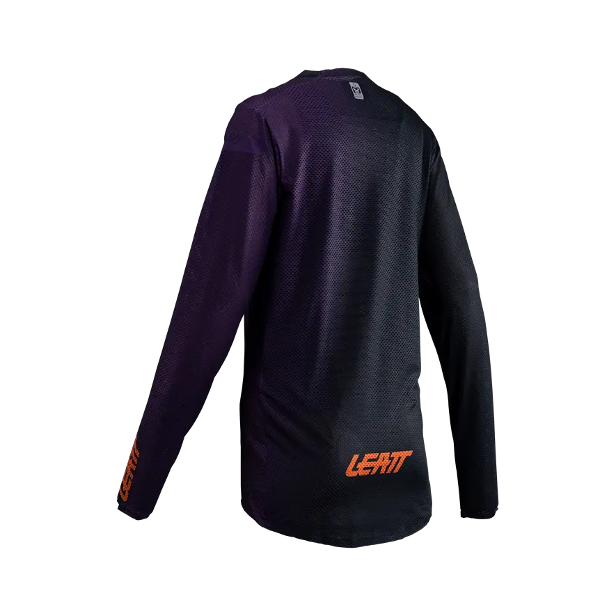 Leatt Gravity 4.0 Long Sleeve MTB Jersey - Womens - Purple - 2024