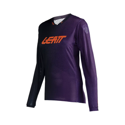 Leatt Gravity 4.0 Long Sleeve MTB Jersey - Womens - Purple - 2024