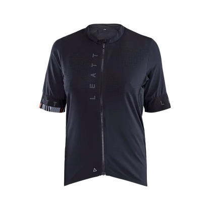 Leatt Endurance 5.0 Short Sleeve MTB Jersey - Womens - Black - 2024