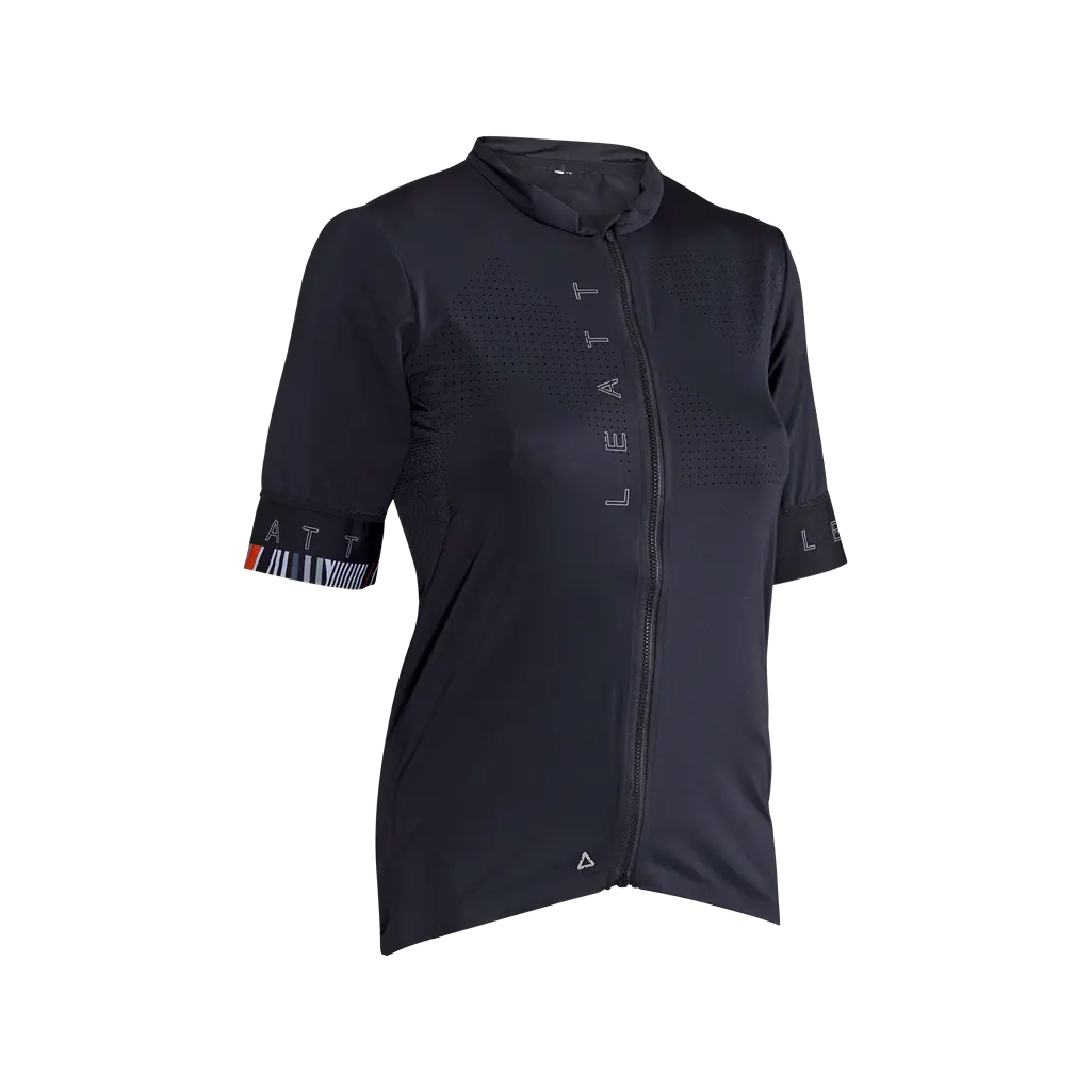Leatt Endurance 5.0 Short Sleeve MTB Jersey - Womens - Black - 2024