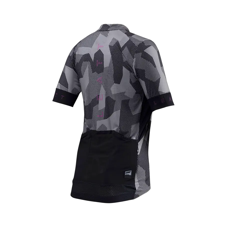 Leatt Endurance 5.0 Short Sleeve MTB Jersey - Womens - Granite - 2024