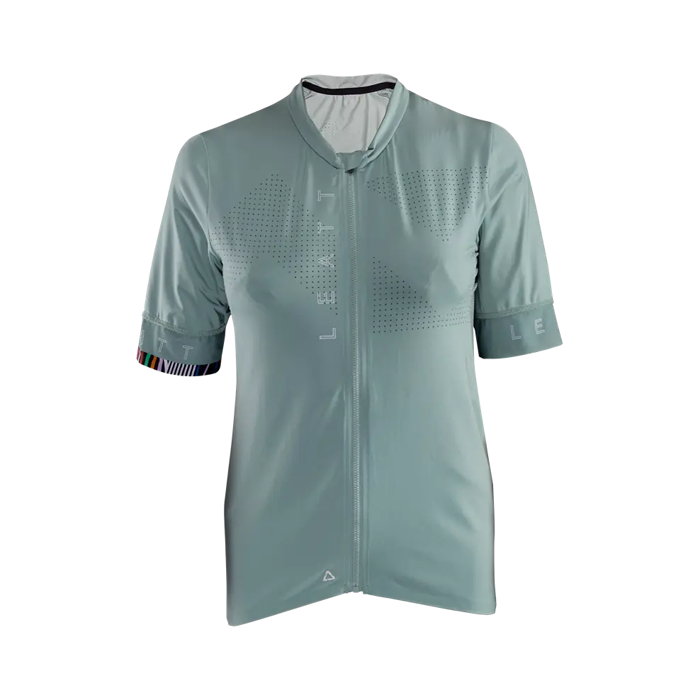 Leatt Endurance 5.0 Short Sleeve MTB Jersey - Womens - Pistachio - 2024