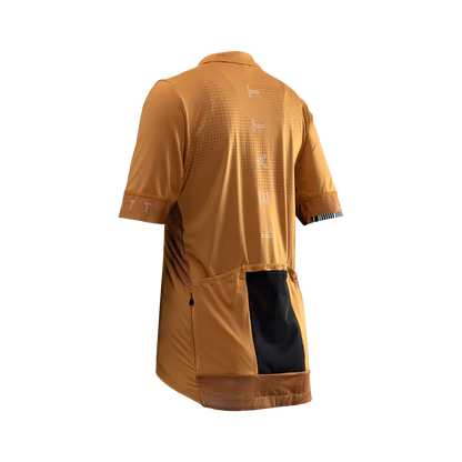 Leatt Endurance 5.0 Short Sleeve MTB Jersey - Womens - Rust - 2024