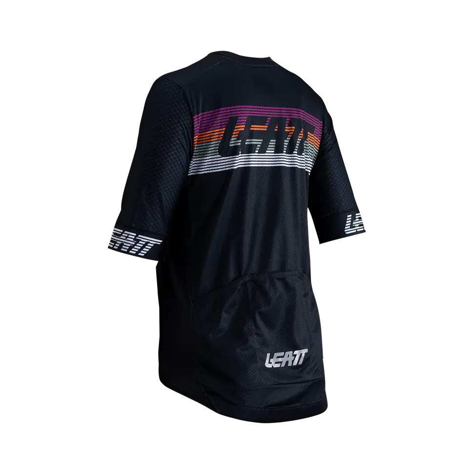 Leatt Endurance 6.0 Short Sleeve MTB Jersey - Womens - Black - 2024