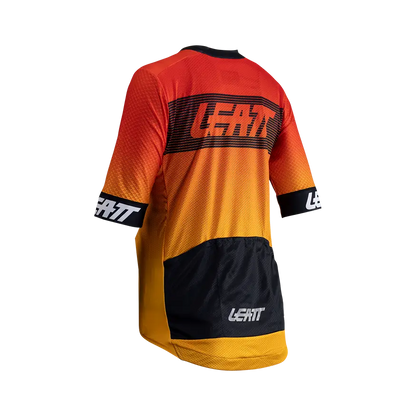 Leatt Endurance 6.0 Short Sleeve MTB Jersey - Womens - Red - 2024