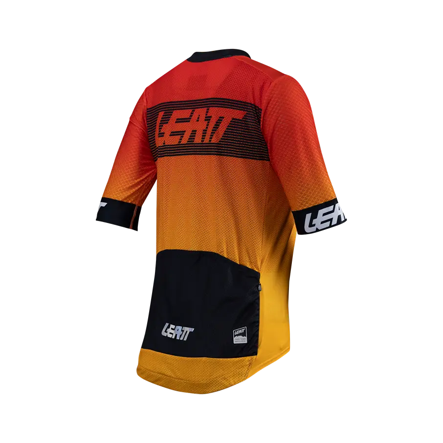 Leatt Endurance 6.0 Short Sleeve MTB Jersey - Womens - Red - 2024