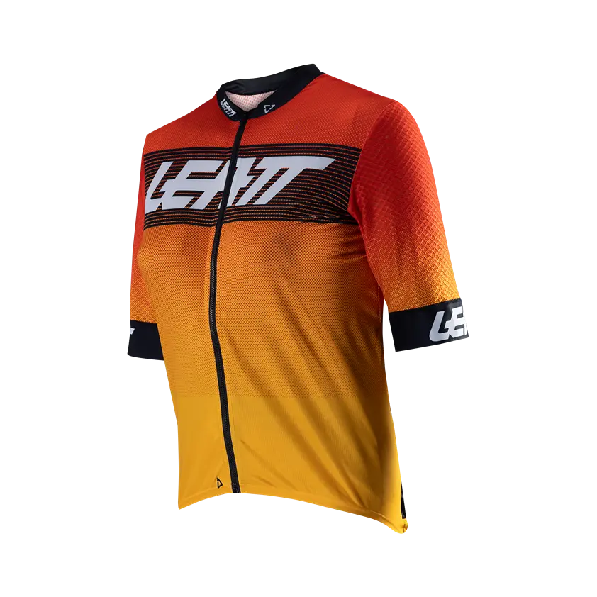 Leatt Endurance 6.0 Short Sleeve MTB Jersey - Womens - Red - 2024