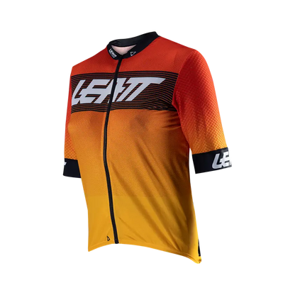 Leatt Endurance 6.0 Short Sleeve MTB Jersey - Womens - Red - 2024