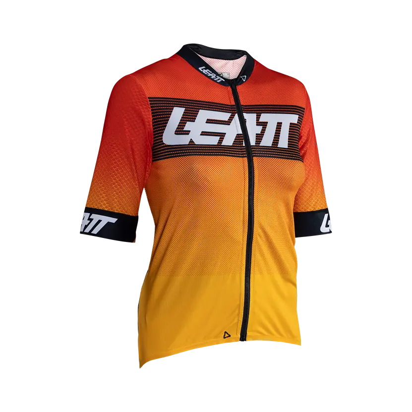 Leatt Endurance 6.0 Short Sleeve MTB Jersey - Womens - Red - 2024
