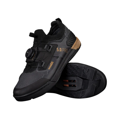 Leatt HydraDri 5.0 ProClip MTB Shoe - Black - 2024